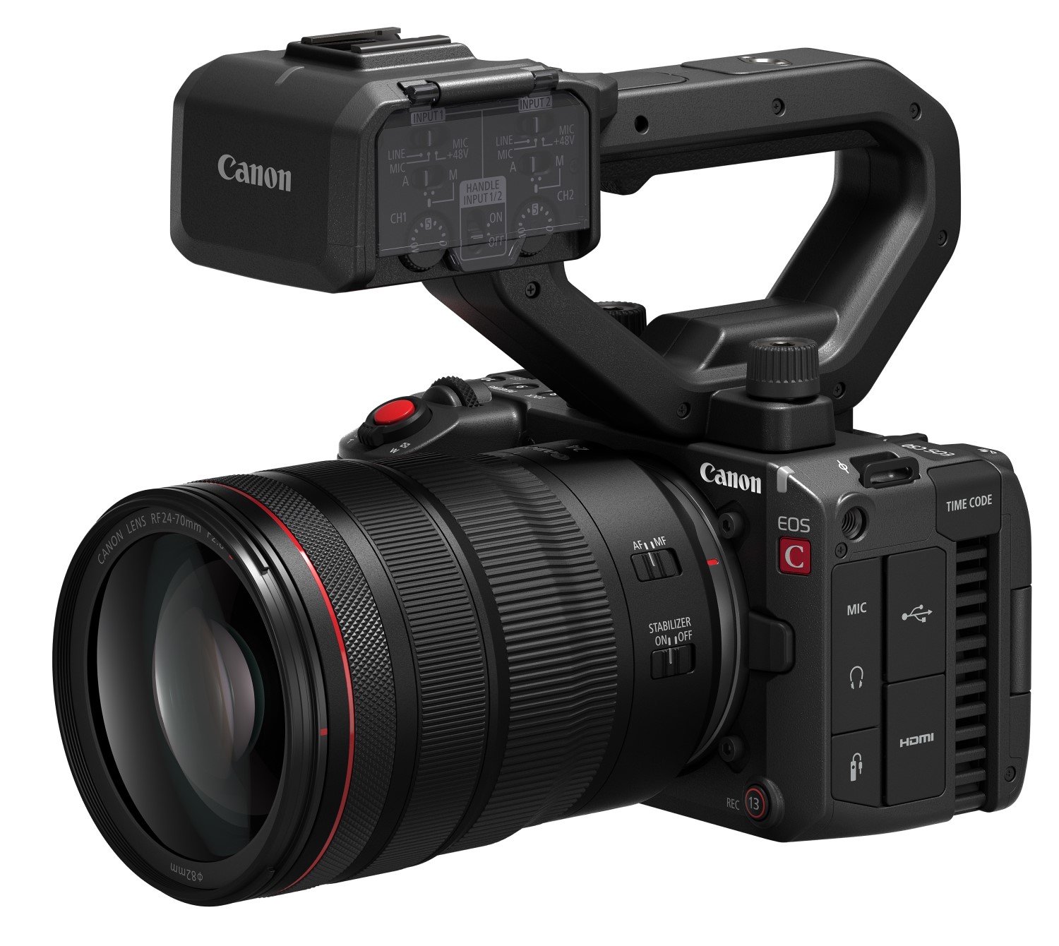 佳能發布搭載7K全畫幅圖像感應器、支持片門全開的數字電影攝影機EOS C50